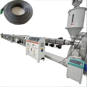 PE Pipe Production Line Drip Irrigation Pipe Making Machine Drinker Mould Single Screw Extruder Gear Bearing High Productivity