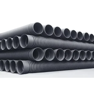PE Plastic Pipe 100 200mm 500mm 600mm Steel Strand HDPE Corrugated Pipe