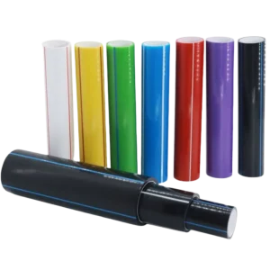 PE Silicone Core Conduit Pipe Smooth Bore Inner Wall for FTTH Fiber Optic Cable Protection Buried Telecom Duct System