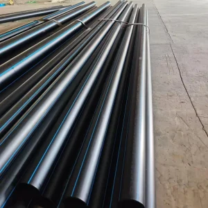 PE Tubing Polyethylene 110mm 160mm 250mm Black Watering Irrigation Fish Farm Hdpe Pipe Agriculture Plastic Pipe