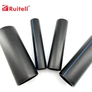 PE Welded Plastic Pipe Polyethylene Water Pipe HDPE Water Supply Pipe