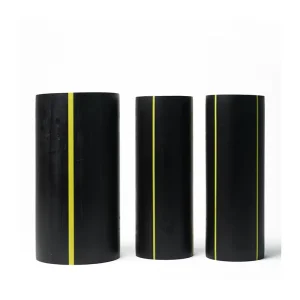 PE100 Grade HDPE High Pressure Gas Pipe Customized Size for Gas Transportation Factory