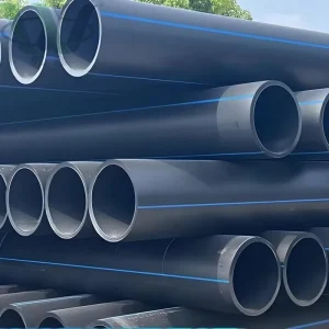 PE100 HDPE High Pressure Flexible Water Supply Pipe for ISO4427 Standard PN10