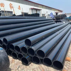 PE100 HDPE High pressure Pipe Is Used For Irrigation Water Supply With PN6 PN16 Standard For Chemical Corrosion Resistance