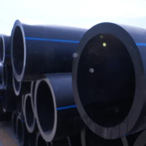 PE100 HDPE Mining Pipe for Slurry Disposal Thick Wall High Density Polyethylene Pipe for Mineral Processing