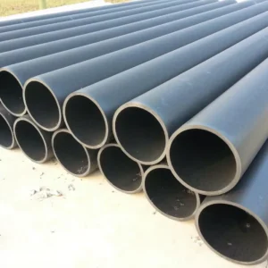 PE100 HDPE Pipe High Density Polyethylene Water Supply Tube Black Plastic Pipe for Irrigation and Drainage Systems