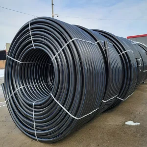 PE100 HDPE Pipe ISO4427 PN16 PN10 Water Supply Drainage Pipe 20mm 1200mm Plastic Piping