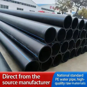 PE100 HDPE Water Pipe for Drinking Supply, Irrigation & Construction