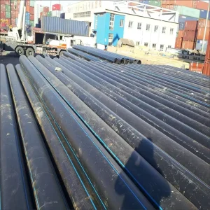 PE100 High Density Polyethylene Water Pipe Large Diameter 20 160mm PEHD Plastic Pipe HDPE Pipe for Gardens and Hotels