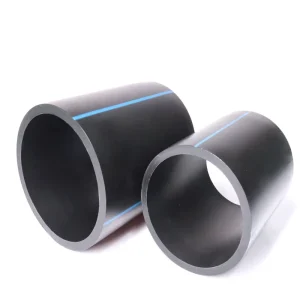 PE100 PN10 Black Color HDPE Plastic Water Supply Tube 110mm Diameter High Pressure and Durable PN16 HDPE Pipe