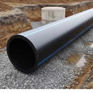 PE100 SDR17 HDPE Gas Pipe Leakage Proof Buried Natural Gas Transmission Plastic Pipe
