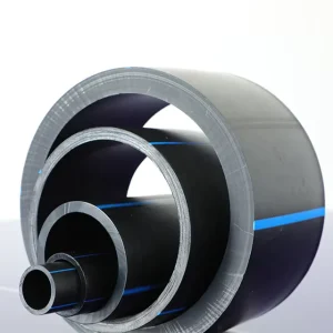 PE4710 HDPE 315mm Plastic Pipe PN16 Connection Socket Fusion Plastic Tubes PE Pipe