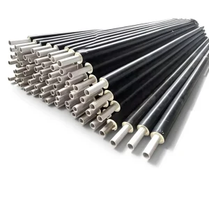 PERT 2 Thickened Insulated Steel Pipe for High Pressure Heating Replacement Durable Thermal Pipeline Network Material