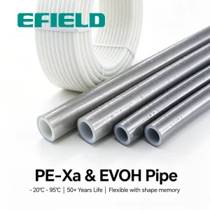 PEX-A Pipe 16×2.0mm Flexible Lightweight 200m Per Roll for Underfloor Heating