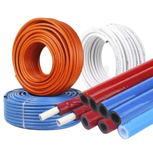 PEX Materials Customized Size 16 32mm Floor Heating Pipe Hot and Cold Water Use Red Blue PEX Pipe