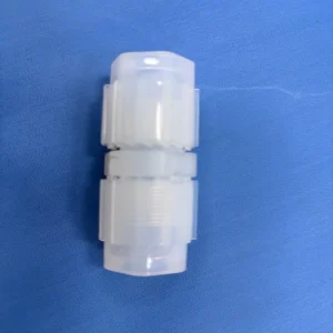 PFA fitting PTFE tube connector fluoroplastic pipe union plastic hard tube fitting flare tube adapter high purity connector