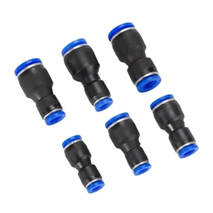 PG Plastic Pneumatic Fittings One Big Small Air Line Push Quick Connect Pneumatic Connector Air Hose Fittings Pneumatic Parts
