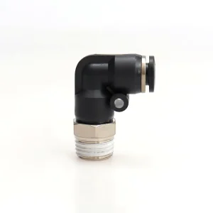 PL Type Plastic Air Fitting Pneumatic Elbow Male Thread