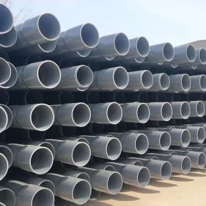 PN10 110mm High Pressure PVC Water Supply Pipe UPVC 3 Inch 4 Inch 5 Inch 8 Inch 10 Inch Underground Water Supply Drainage