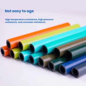 PN10 16-32mm PEX AL PEX Multilayer Composite High Pressure Flexible Pipe Yellow Blue White Orange Plumbing Tube Coil Gas Potable