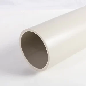 PP Corrosion Resistant High Temperature Chemical Sewage Pipe PPH Plastic Hollow Durable Hard Pipe Air Pipe