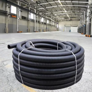 PP Electrical Corrugated Conduit Tube Wire 20 32 40 Flame Retardant Flexible Insulated Corrugated Pipe Protection for Wires