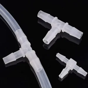 PP Equal Tee Connector Three Way Diverter for Air Conditioner Drain Pipe Systems