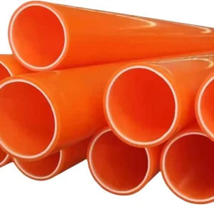 PP MPP Cable Protection Conduit Orange Non Toxic Durable Electrical Conduit