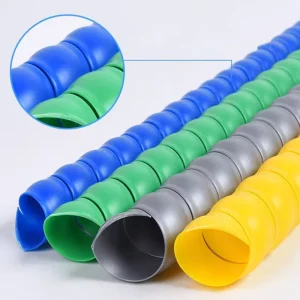 PP Material Corrosion Resistant Hydraulic Pipe Spiral Protective Sleeve