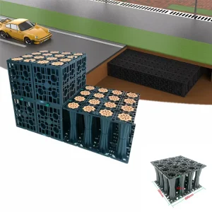 PP Plastic Rainwater Collection Module Stormwater Harvesting System for Outdoor Greening Rainwater Harvesting Modules