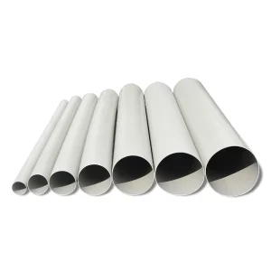 PP Polypropylene Pipes for Ventilation exhaust Round Rectangular Tubing Corrosion Resistant Customizable Rectangular PP Ductwork