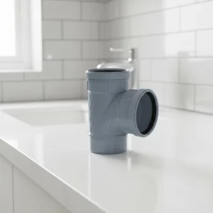 PP Silent Drainage Pipe Fittings Single Socket Noise Reducing Fire Resistant High Pressure Anti UV Heat Resistant DN50-200