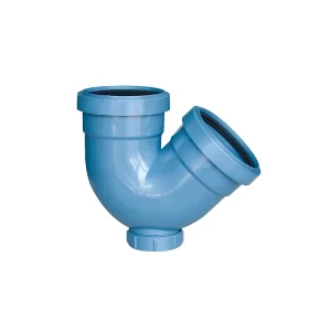 PP Soundproof Fittings Trap with Checking Door for Drainage System Plastic Pipe
