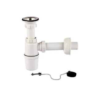 PP Washing Waste Flexible Plastic Drain Pipe Siphon Bottle Trap