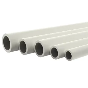 PPH Pipe PPH Tube High Corrosion Resistance & Heat Resistant Plastic Pipe for Chemical Water Treatment Industrial Piping