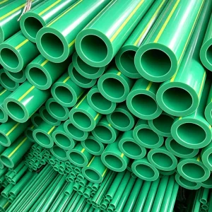 PPR 50mm 25mm 32mm Building Construction Polypropylene Plumbing 75mm Plastic PPR Tubes Hot Cold Water Pipe