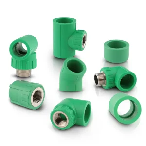 PPR Bathroom Plumbing Fitting Female Threaded PPR Tee & Elbow Connector for Modern Sanitary Water Supply