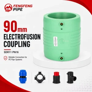 PPR Electrofusion Fittings 90mm PPR Pipes and Fittings SDR7.4 PPR Coupling PN16 Electrofusion Fitting