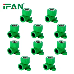 PPR Fittings Threaded PPR Fittings Plumbing Plastic Seated Elbow PPR Fittings 20-32mm PPR Pipe Fittings