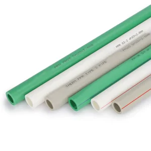PPR Flexible High Pressure Heat Resistant Hot Water Pipes Customized Color 20 125mm Injection Moulded Eco Friendly Factory Price