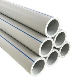 PPR Grey Plastic Plumbing Pipe 2 inch Plastic PPR Tube for Water System
