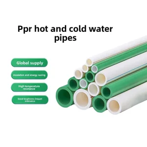 PPR PP Hot Melt Large Diameter Water Pipes for Construction Engineering Tap Water Supply Cold Hot Water Use