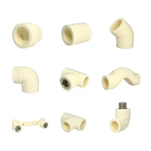 PPR PVC Pipes Fittings for Cold Hot Water Durable Polypropylene High Resistant Plastic