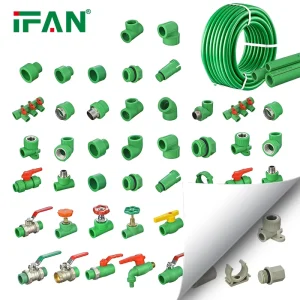 PPR Pipe Fitting PN25 Germany Standard Plastic Fittings Plumbing Materials
