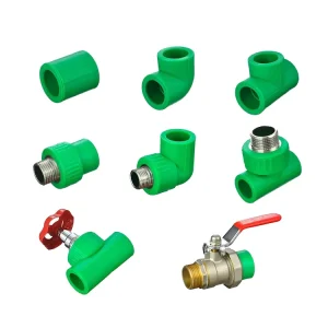 PPR Plastic Pipe Fittings for Hot Water Tube All Sizes From 20mm to 110mm Cutting Processing Service Offered