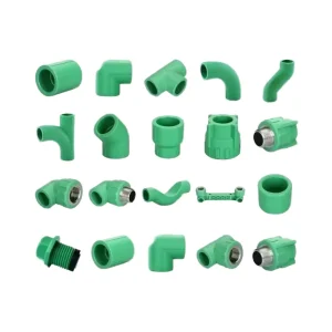 PPR Water Supply and Drainage Pipes Fittings Non-Toxic Corrosion Resistant Polypropylene
