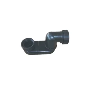 PROWAY Modern Away Water Bathroom Shower Black Drains Polished Plastic Waste Pipe Bathtub Drain Trap Bottle Siphon