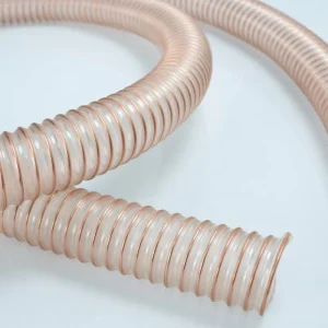 PU Flexibility Hose Steel Wire Pipe Suction Dust Industry Plastic Product High Hose Pressurized