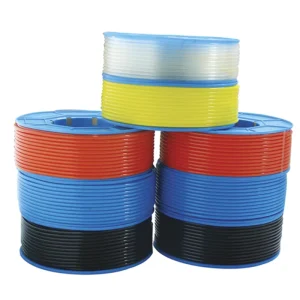 PU Material 1 4mm 200 Meters Blue Red Color Polyurethane Pneumatic Air PU Tube Hose