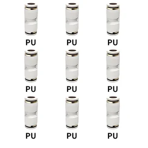 PU Series Plastic Pneumatic Quick Connectors Fittings for Efficient Air Hose Use